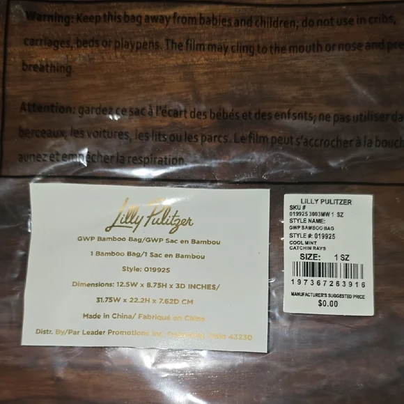 Lilly Pulitzer Catch'in Rays Handbag - Picture 5 of 5